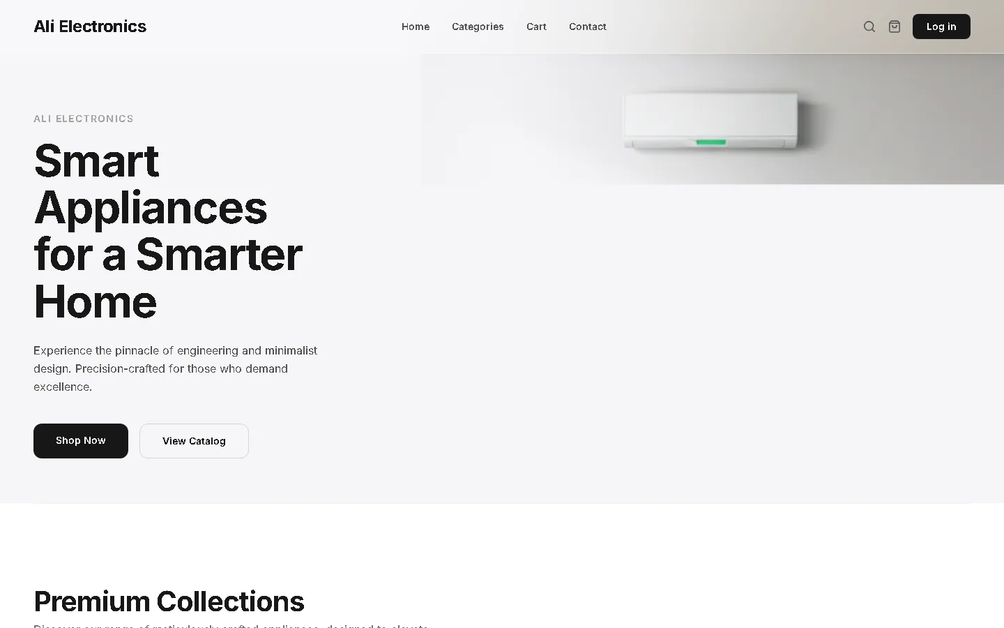 Ali Electronics — the homepage